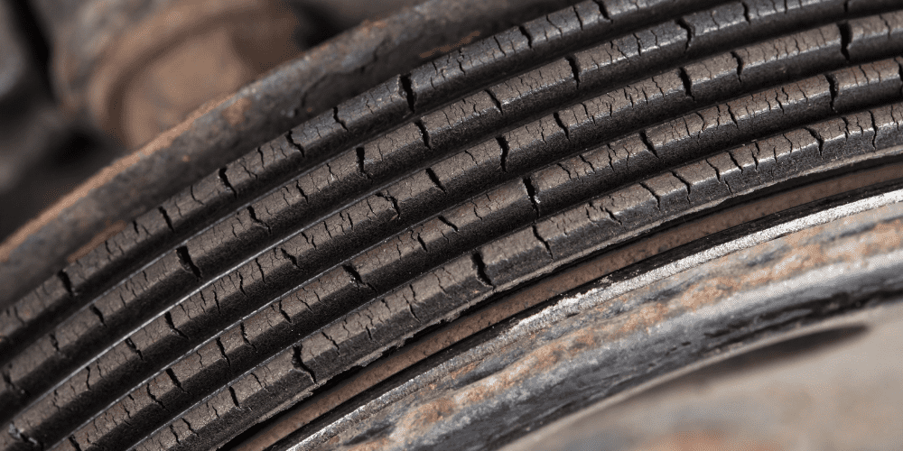 A worn serpentine belt can make a whistling noise