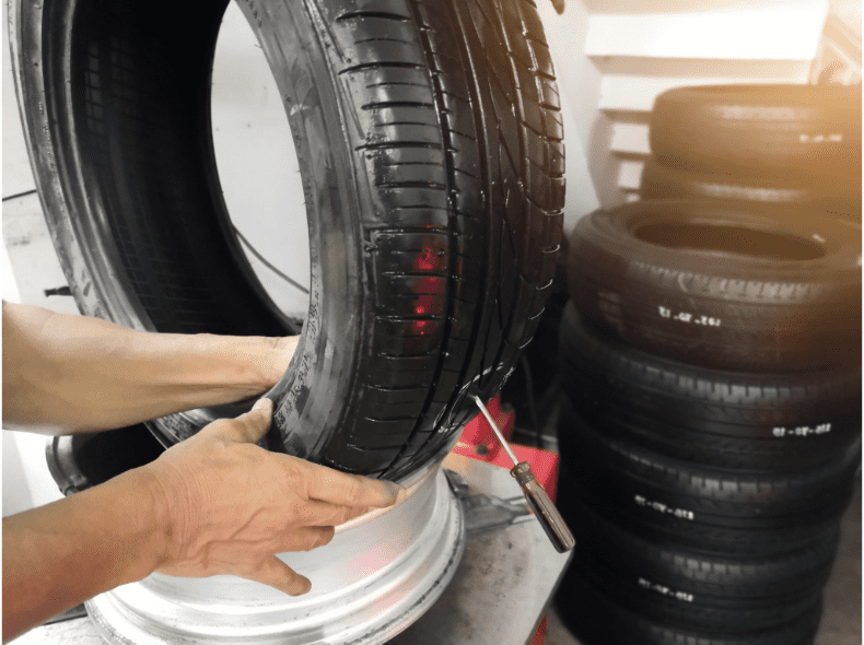 tire patch flat tire